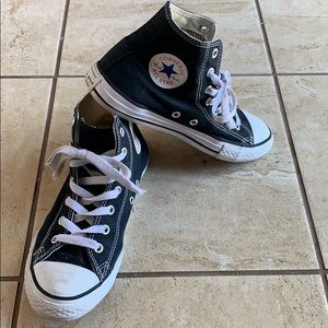 Girls High Top Converse